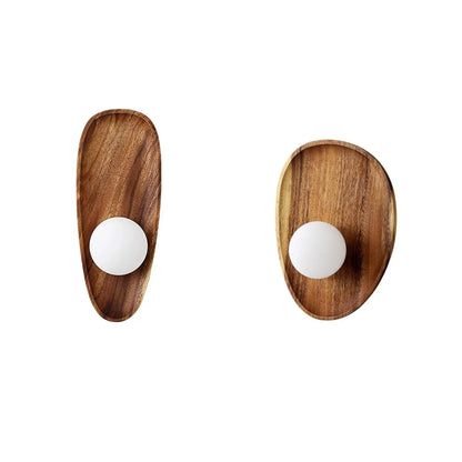 Applique Nature Bois & Verre - Maison Lumina