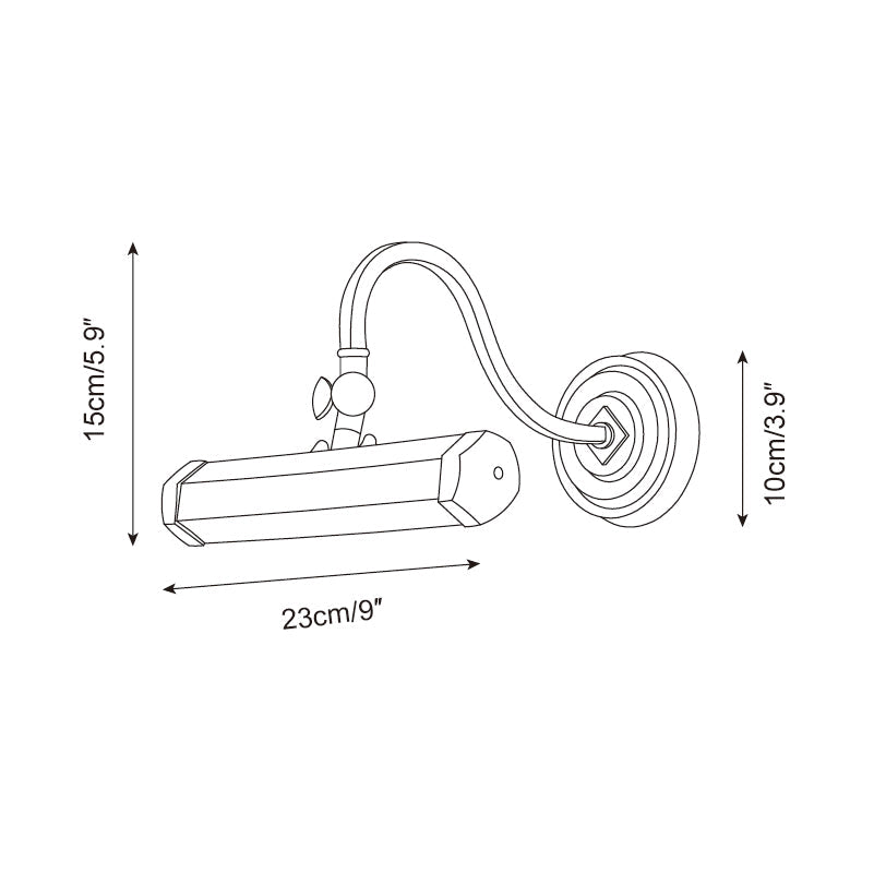 Elowen Applique Murale Géométrique pour Cadre - Neutralighting