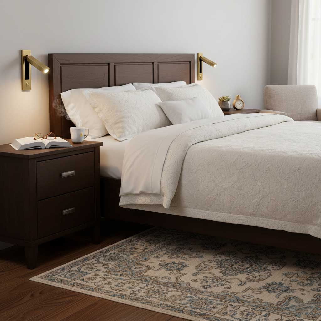 Embedded Bedside Sconce – detail 14