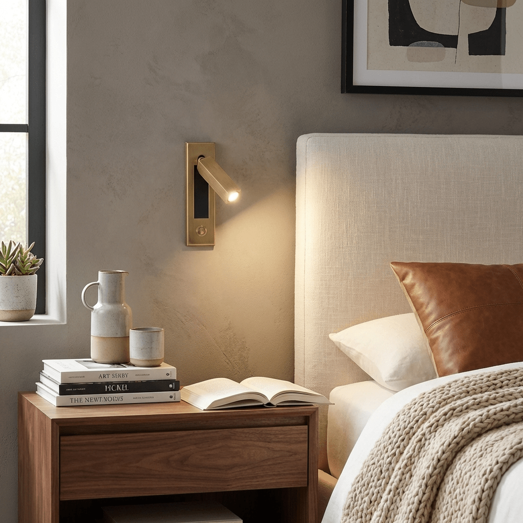Embedded Bedside Sconce – detail 5
