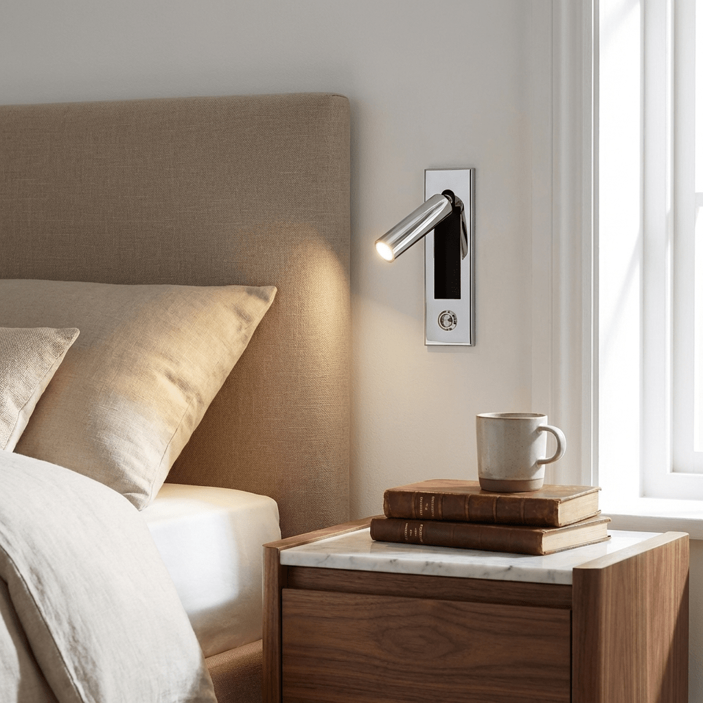 Embedded Bedside Sconce – detail 4