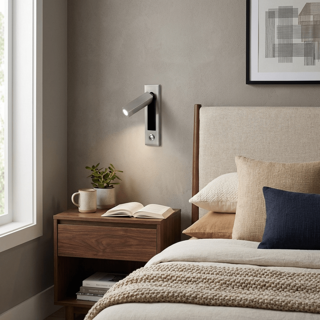 Embedded Bedside Sconce – detail 6