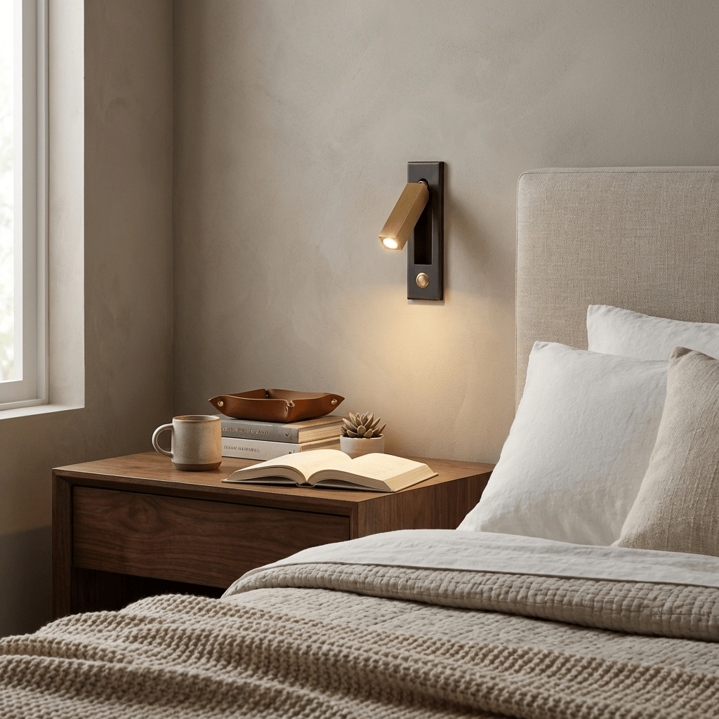 Embedded Bedside Sconce – detail 12