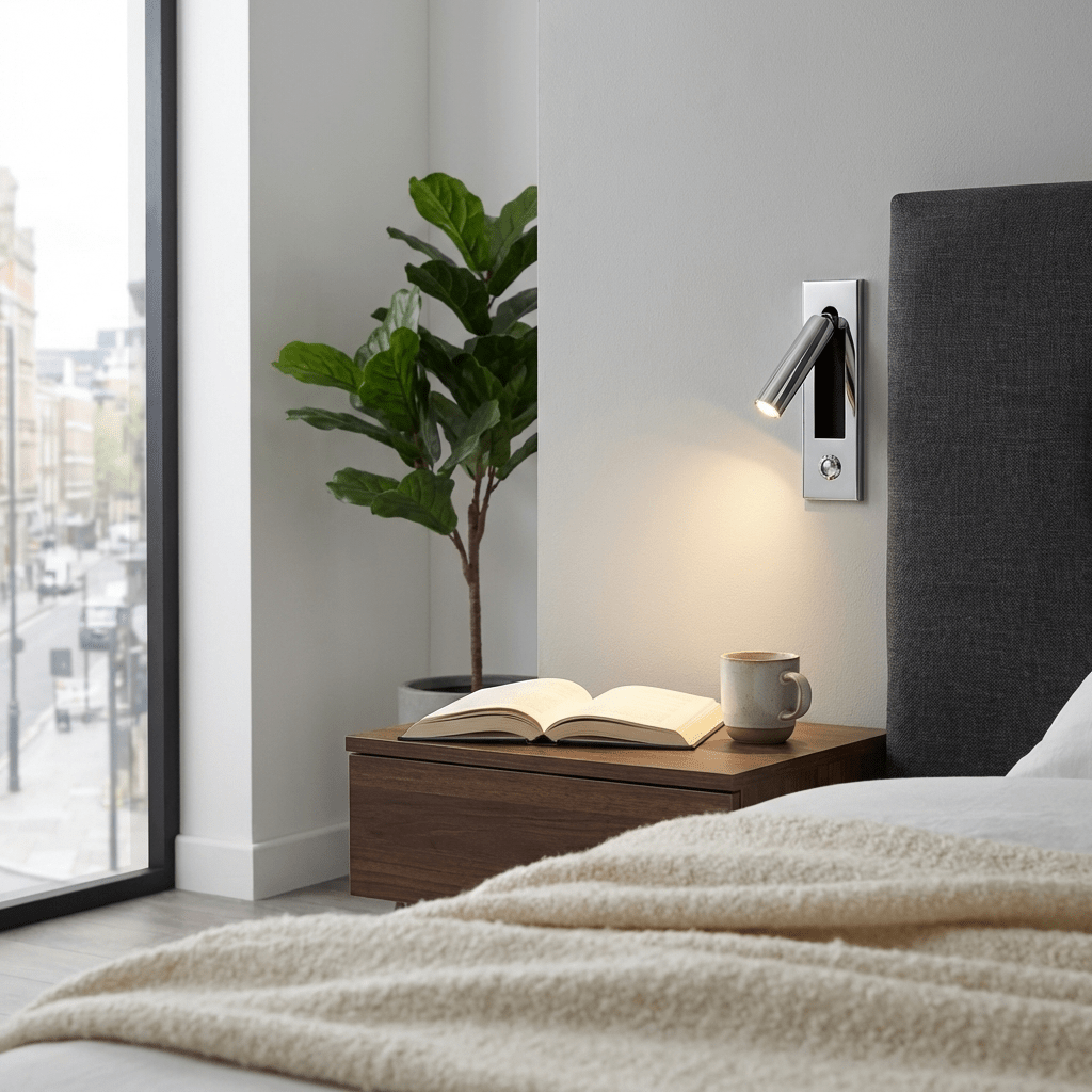 Embedded Bedside Sconce – detail 8