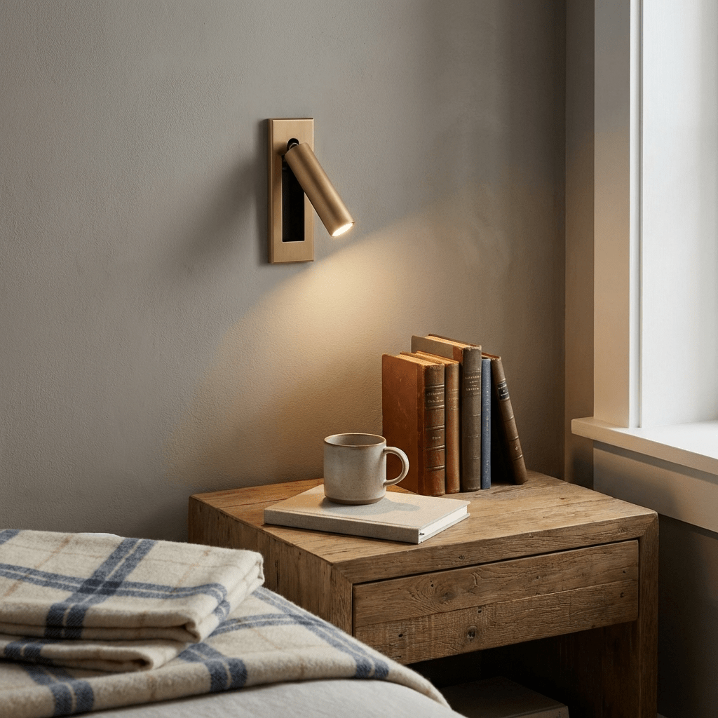 Embedded Bedside Sconce – detail 2