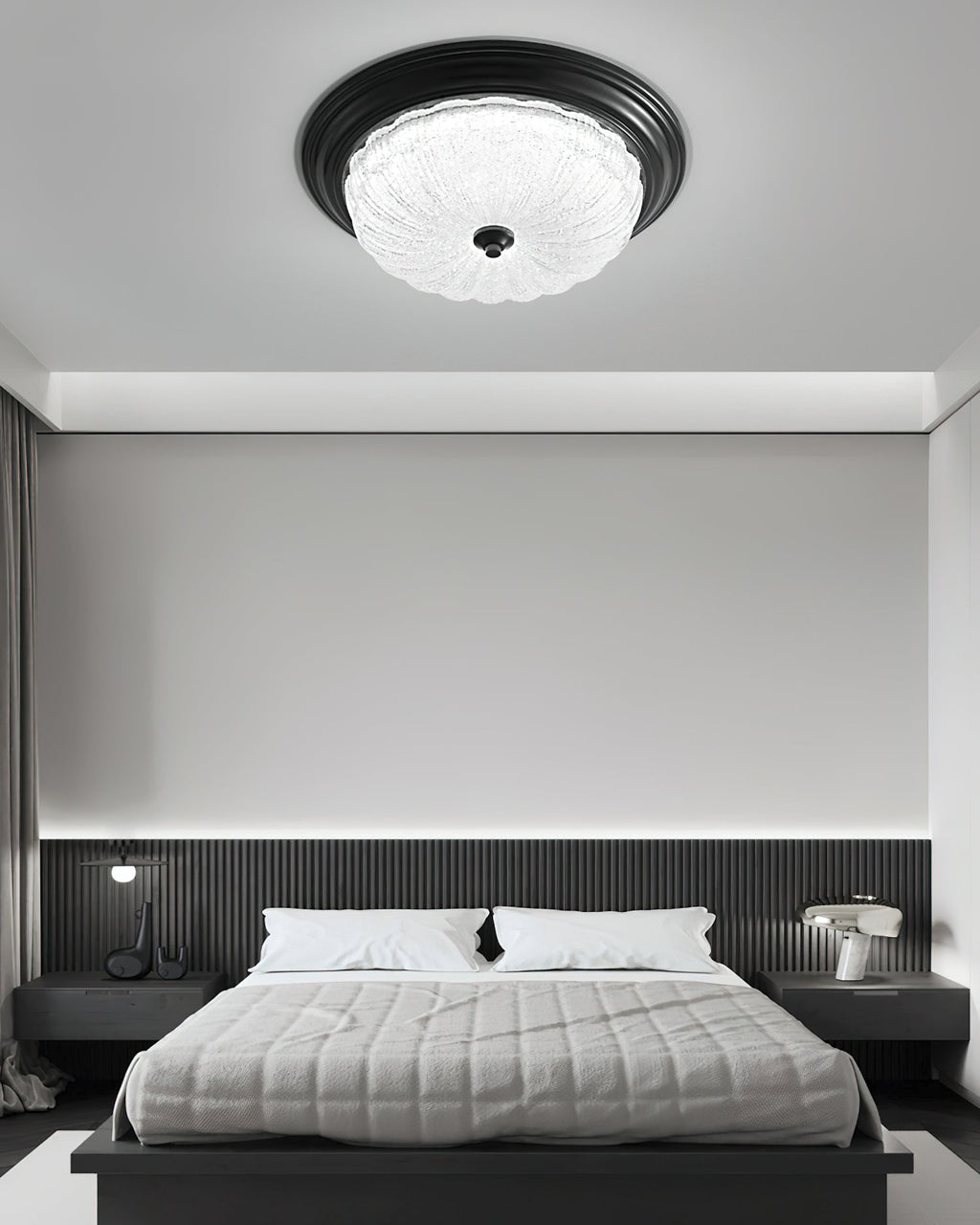 Nyrinis Traditionnel Classique Laiton Verre Plafonnier Lumière - Neutralighting
