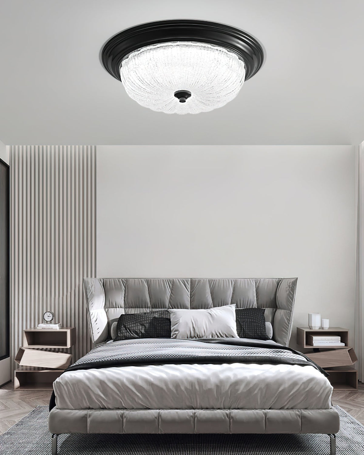 Nyrinis Traditionnel Classique Laiton Verre Plafonnier Lumière - Neutralighting