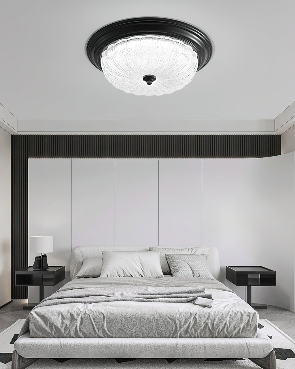 Nyrinis Traditionnel Classique Laiton Verre Plafonnier Lumière - Neutralighting