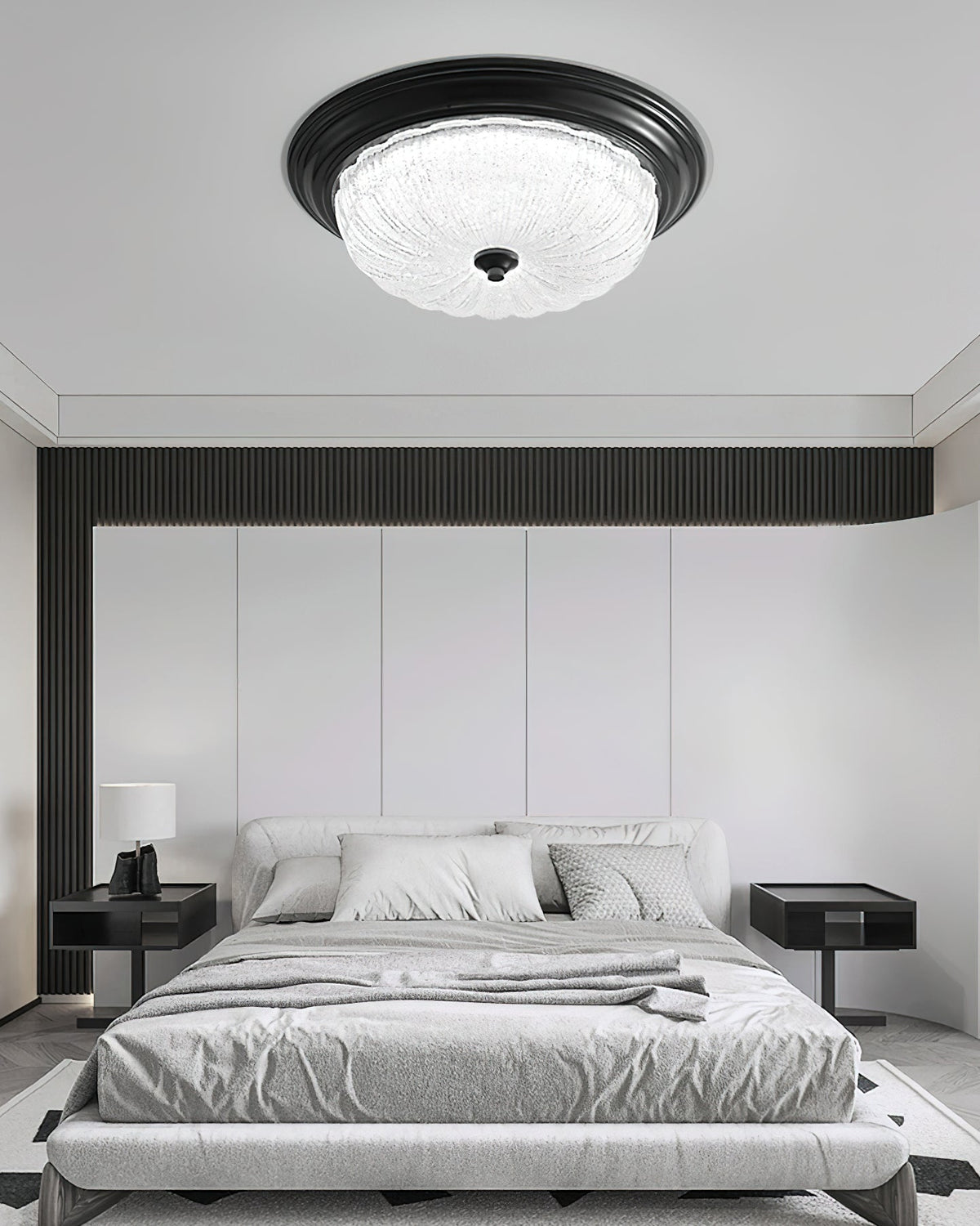 Nyrinis Traditionnel Classique Laiton Verre Plafonnier Lumière - Neutralighting