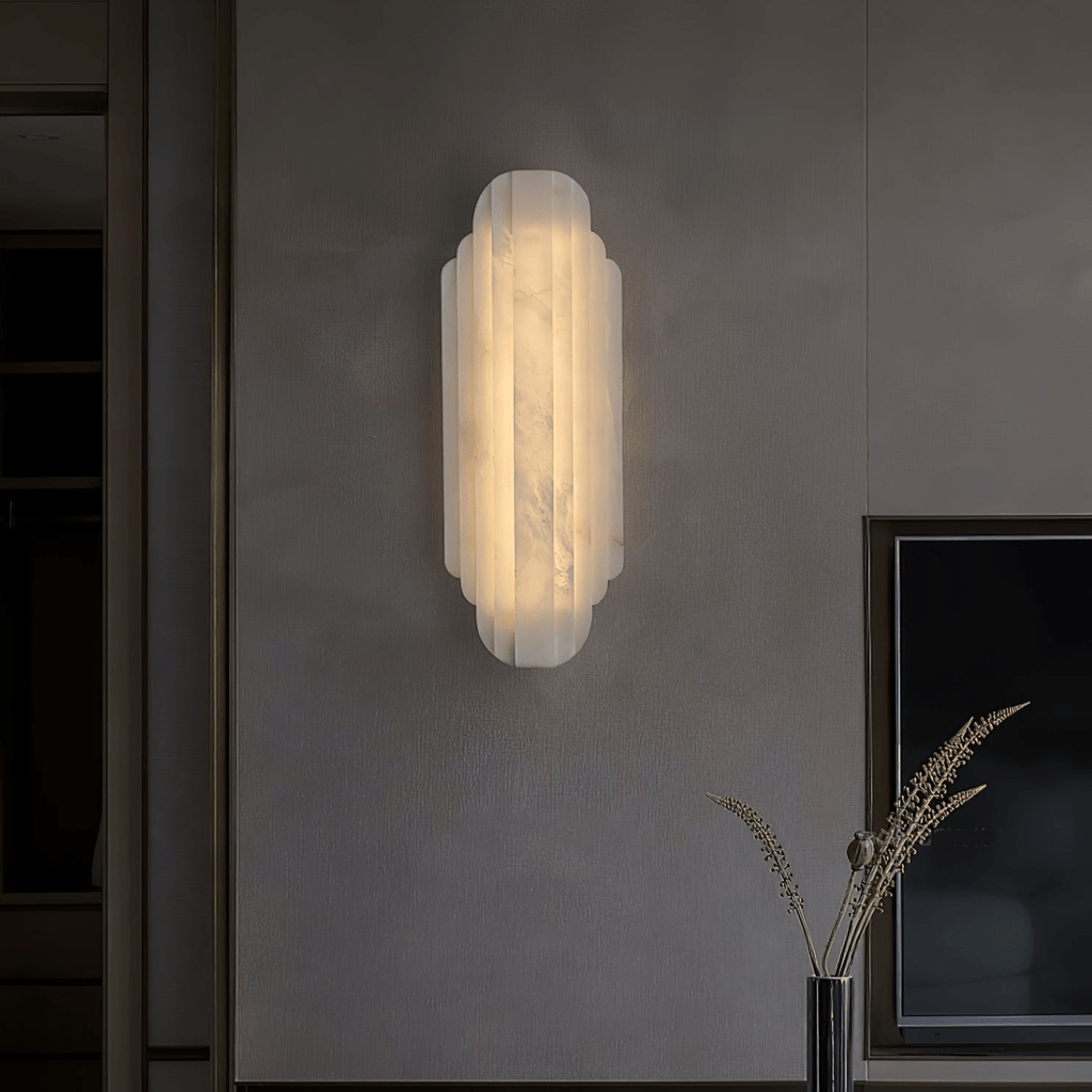 Avthaaris Applique Murale Albâtre Art Déco - Neutralighting
