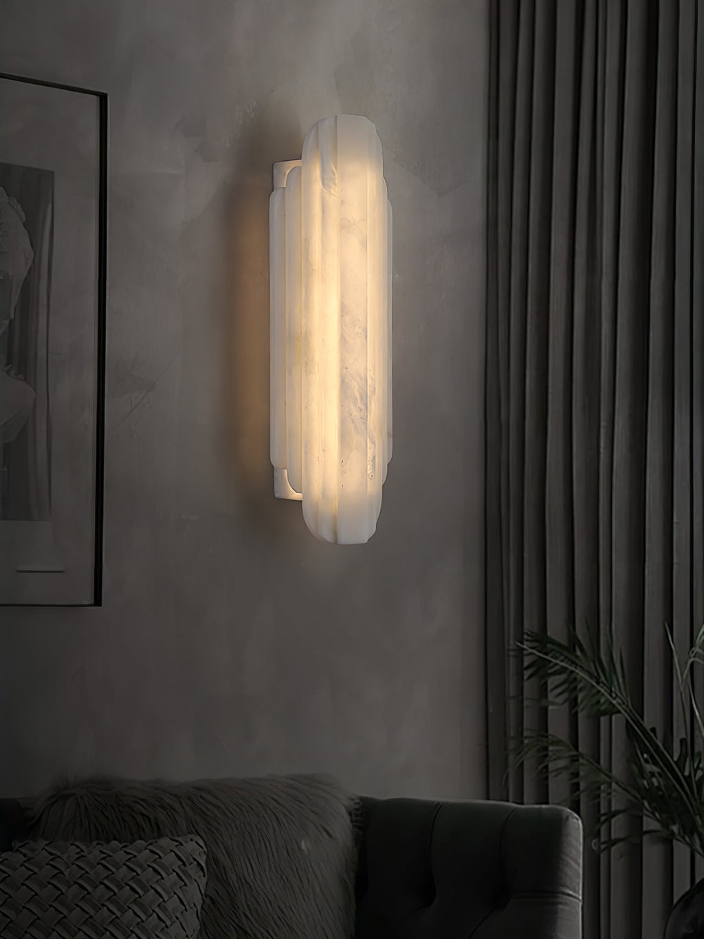Avthaaris Applique Murale Albâtre Art Déco - Neutralighting
