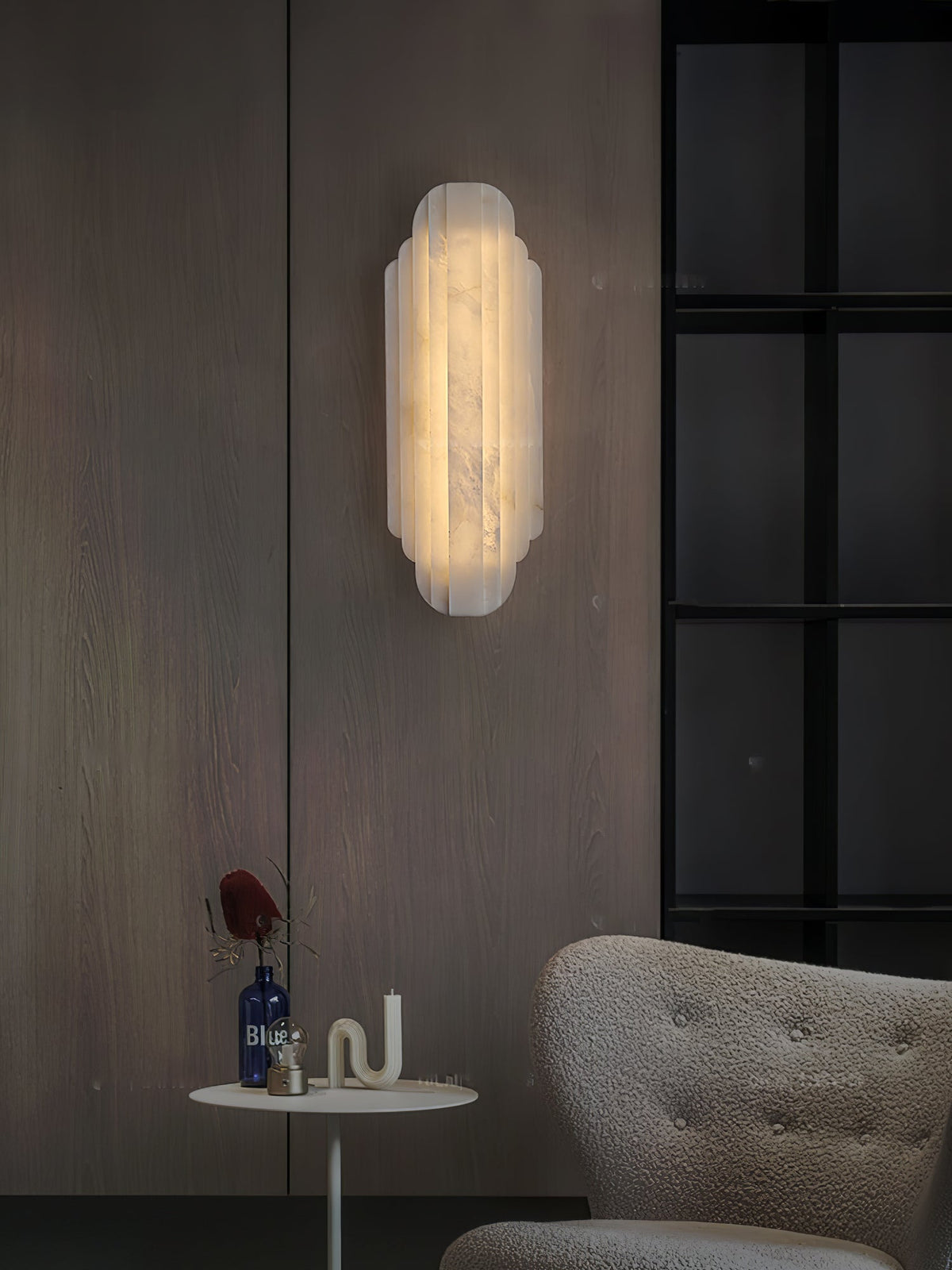 Avthaaris Applique Murale Albâtre Art Déco - Neutralighting