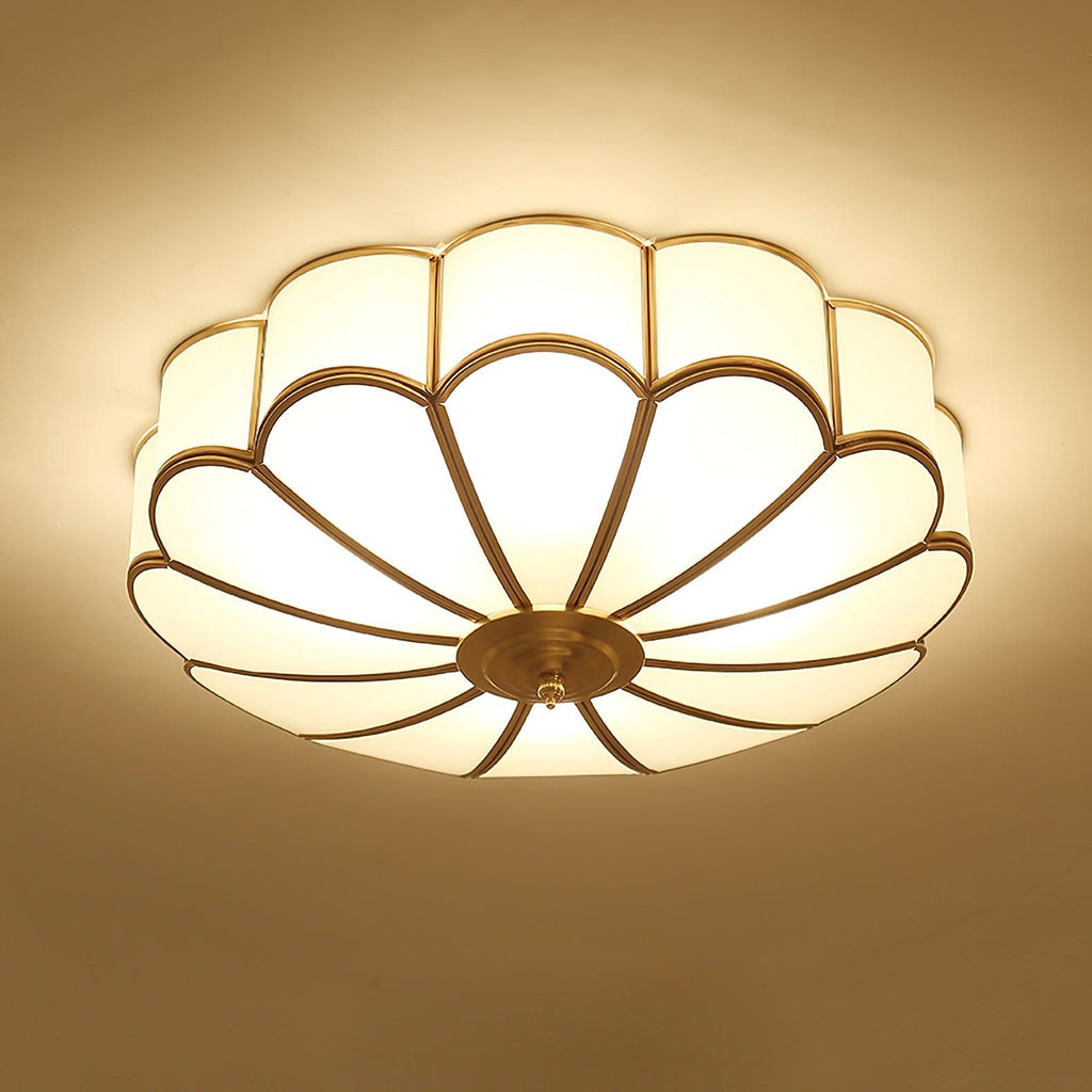 Ulira Plafonnier Design Fleur Verre - Neutralighting