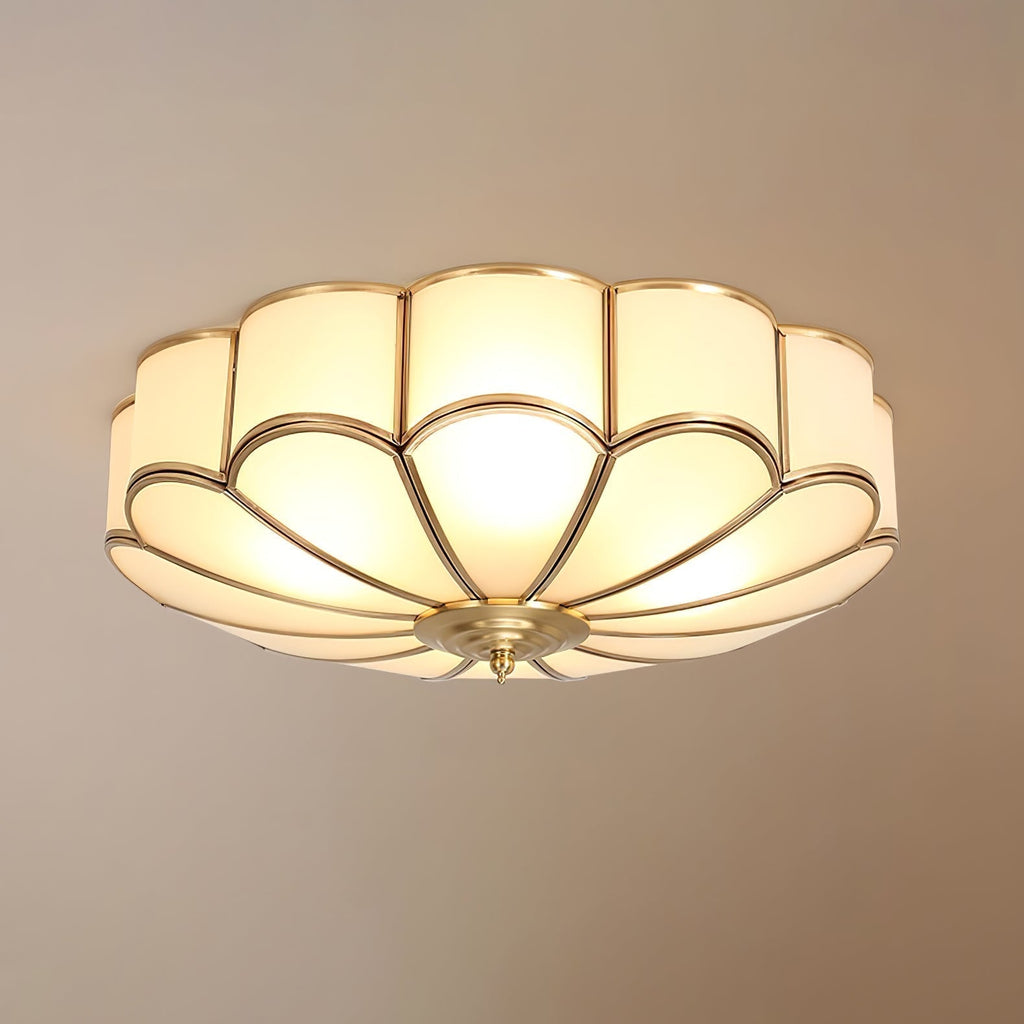 Ulira Plafonnier Design Fleur Verre - Neutralighting