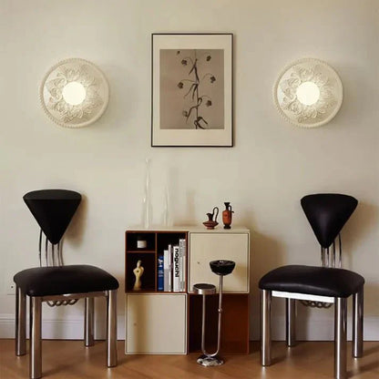 Applique Murale Florale Café Doux - Maison Lumina