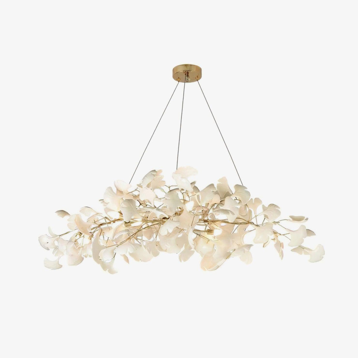 Gingko Plume Chandelier – detail 23