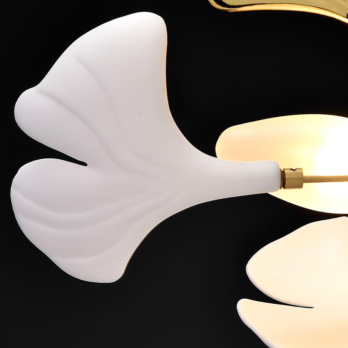 Gingko Plume Chandelier – detail 20
