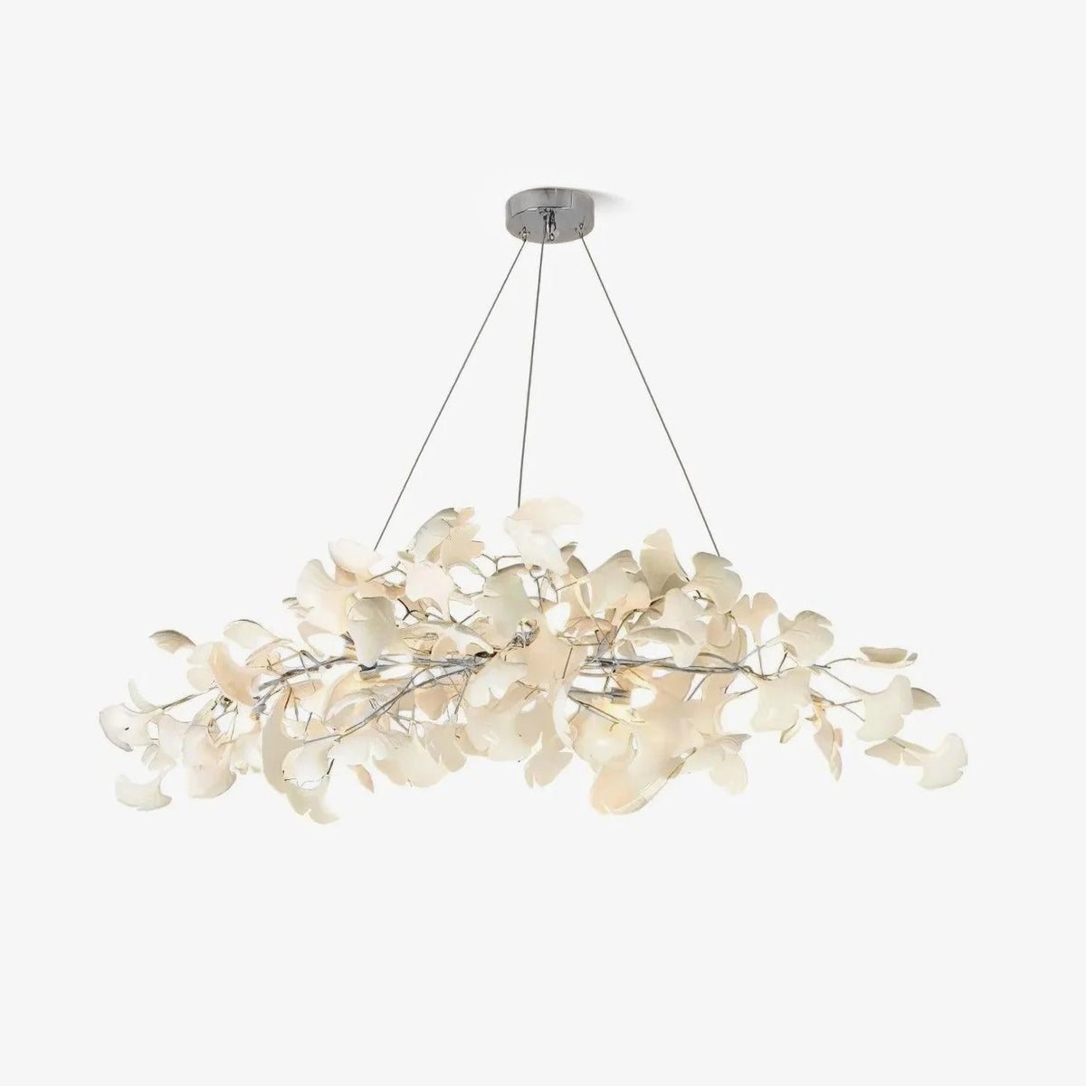 Gingko Plume Chandelier – detail 24
