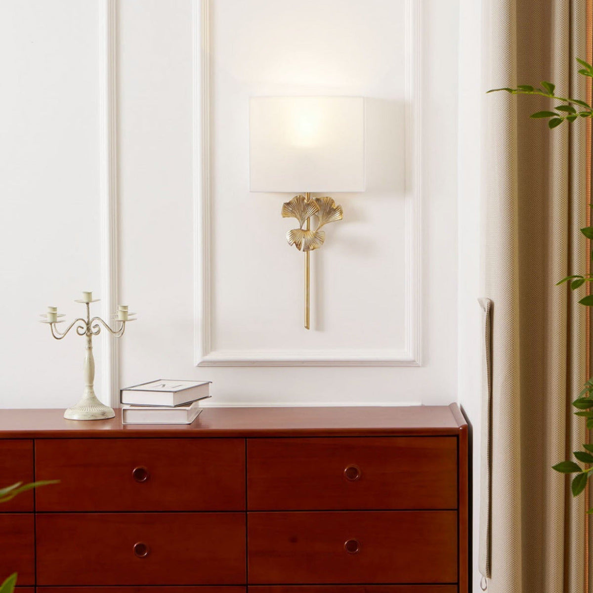 Daisy Applique Murale Feuille de Ginkgo - Neutralighting
