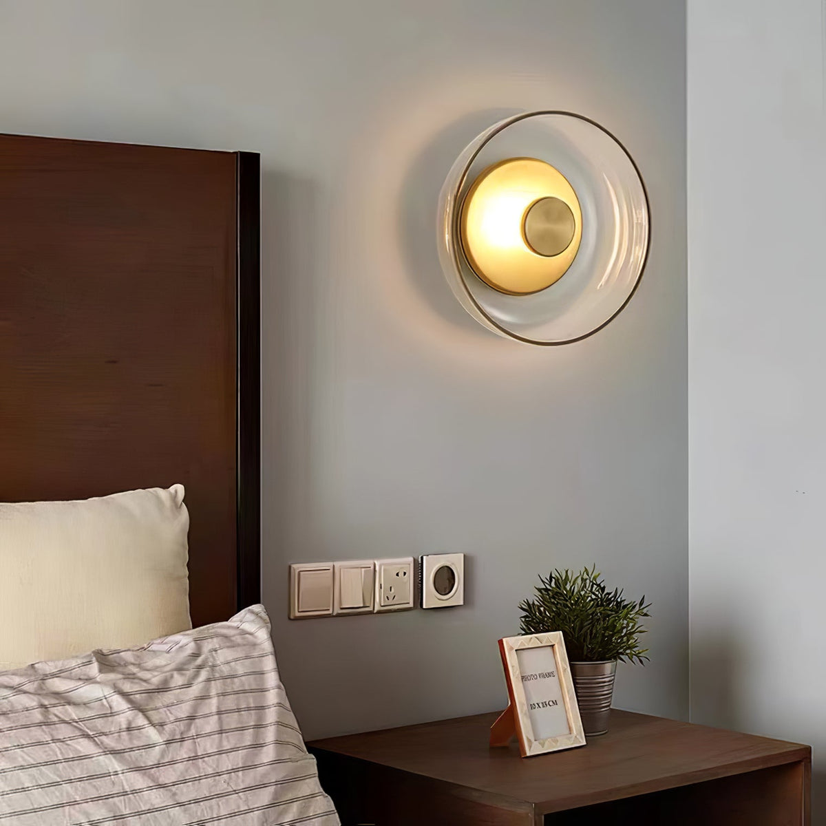 Garth Applique Murale en Verre Art Nordic Premium - Neutralighting