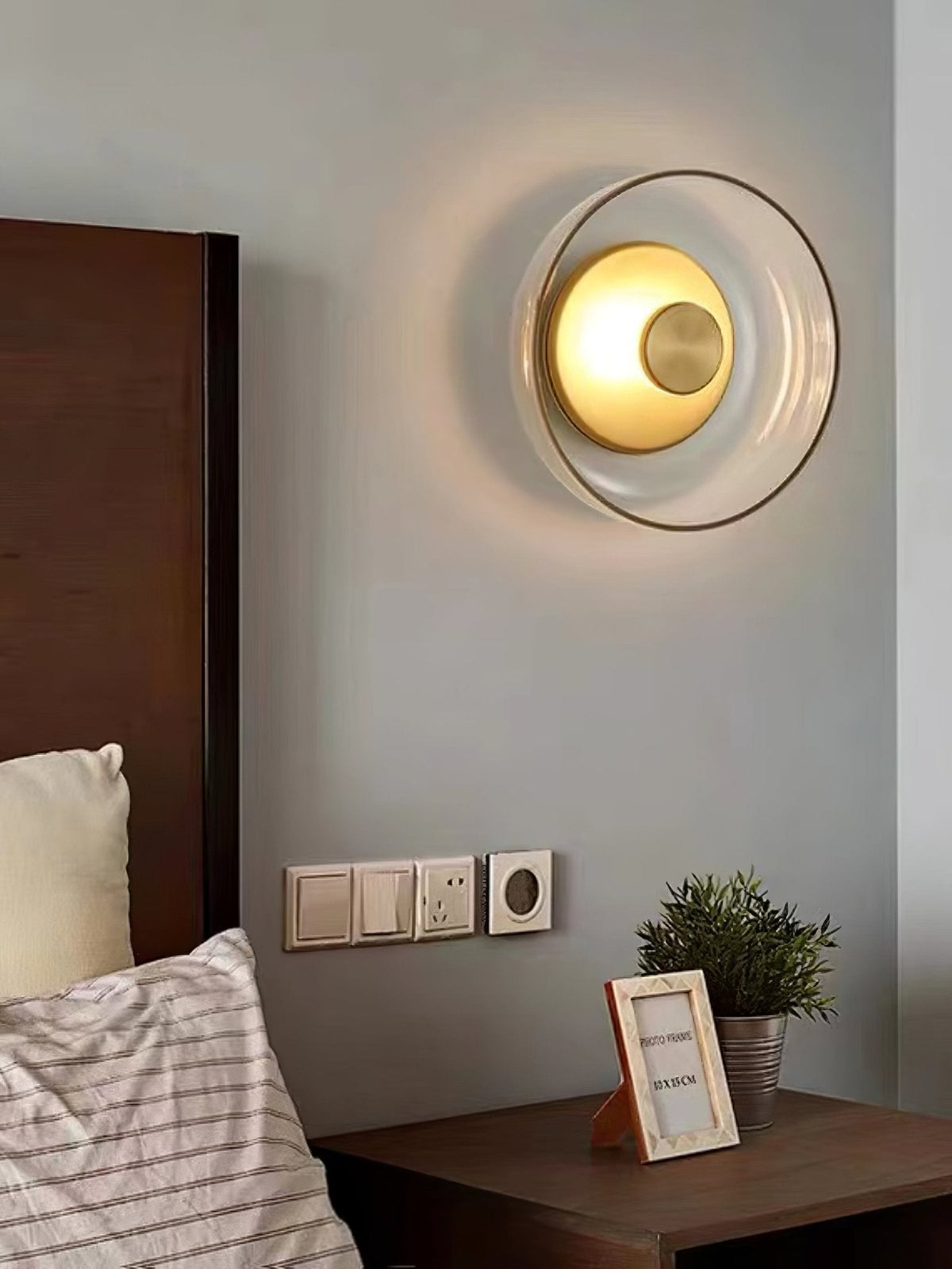 Garth Applique Murale en Verre Art Nordic Premium - Neutralighting
