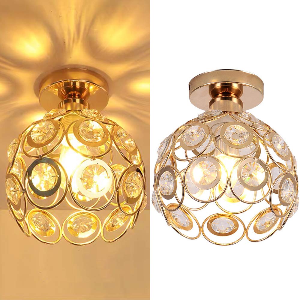 Plafonnier Boule Crystal - Maison Lumina