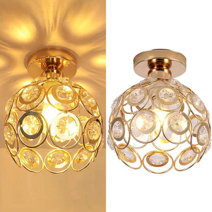 Plafonnier Boule Crystal - Maison Lumina