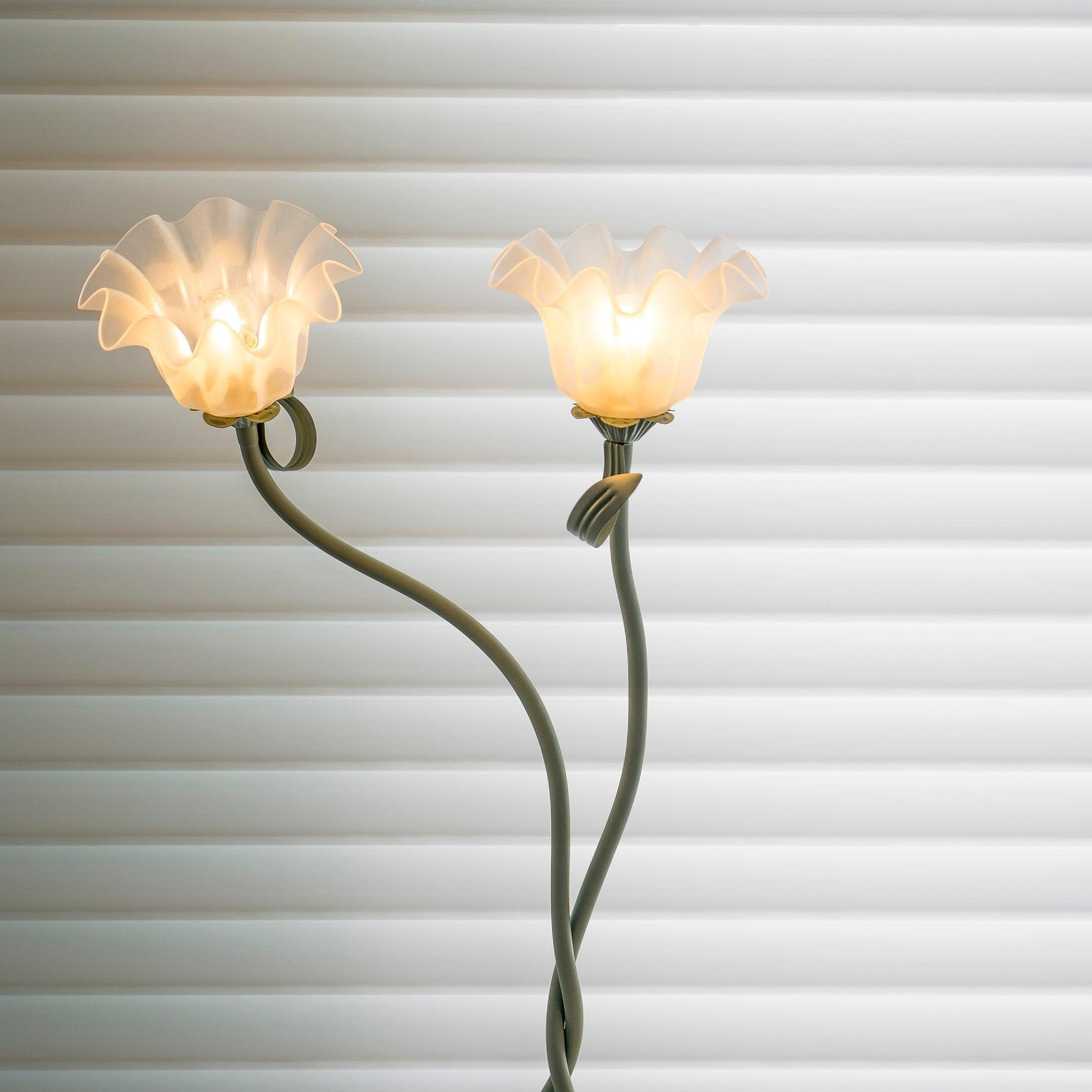 Lampadaire Fleurs Élégantes - Maison Lumina