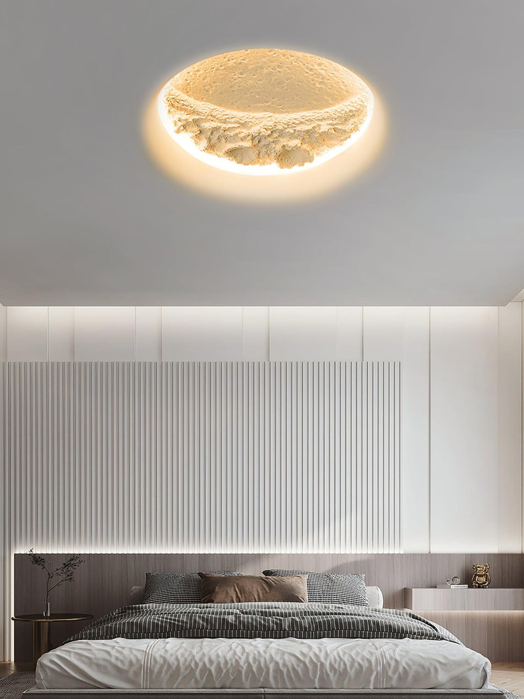 Lustra Applique Murale Plâtre Lune - Neutralighting