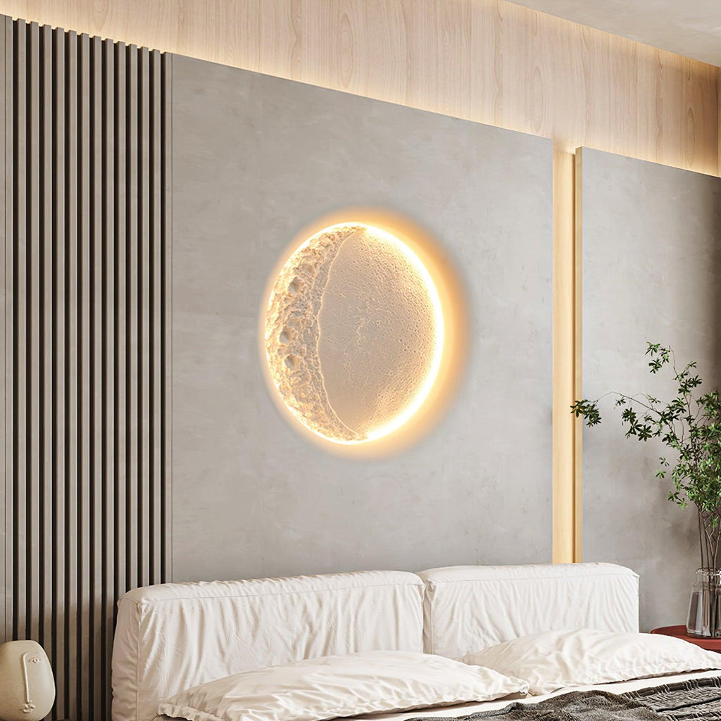 Lustra Applique Murale Plâtre Lune - Neutralighting