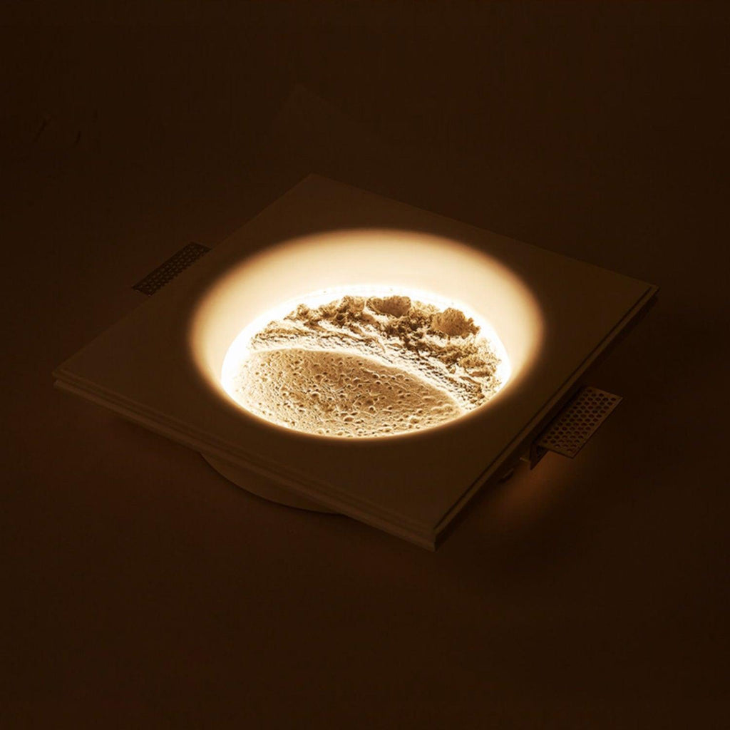 Lustra Applique Murale Plâtre Lune - Neutralighting