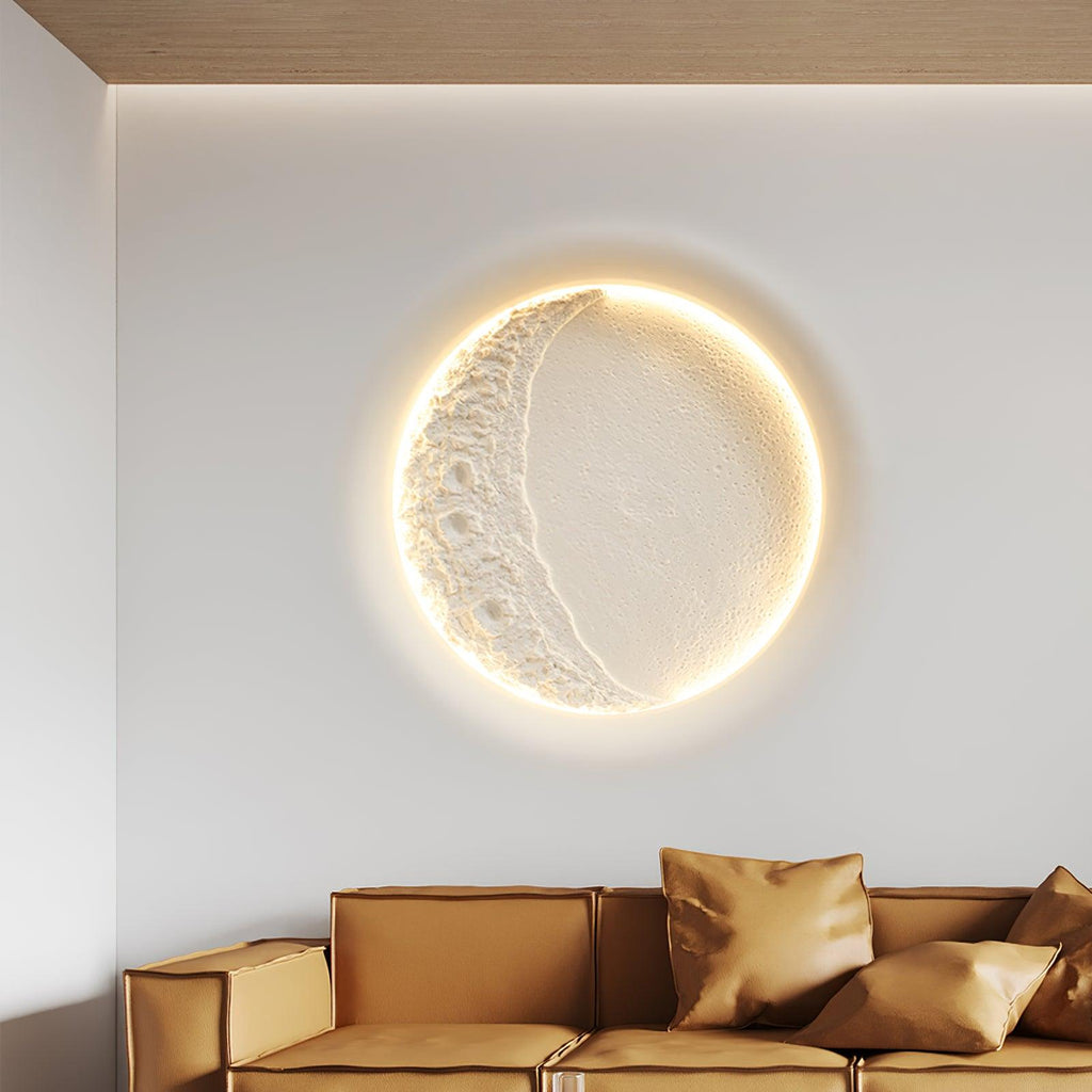Lustra Applique Murale Plâtre Lune - Neutralighting