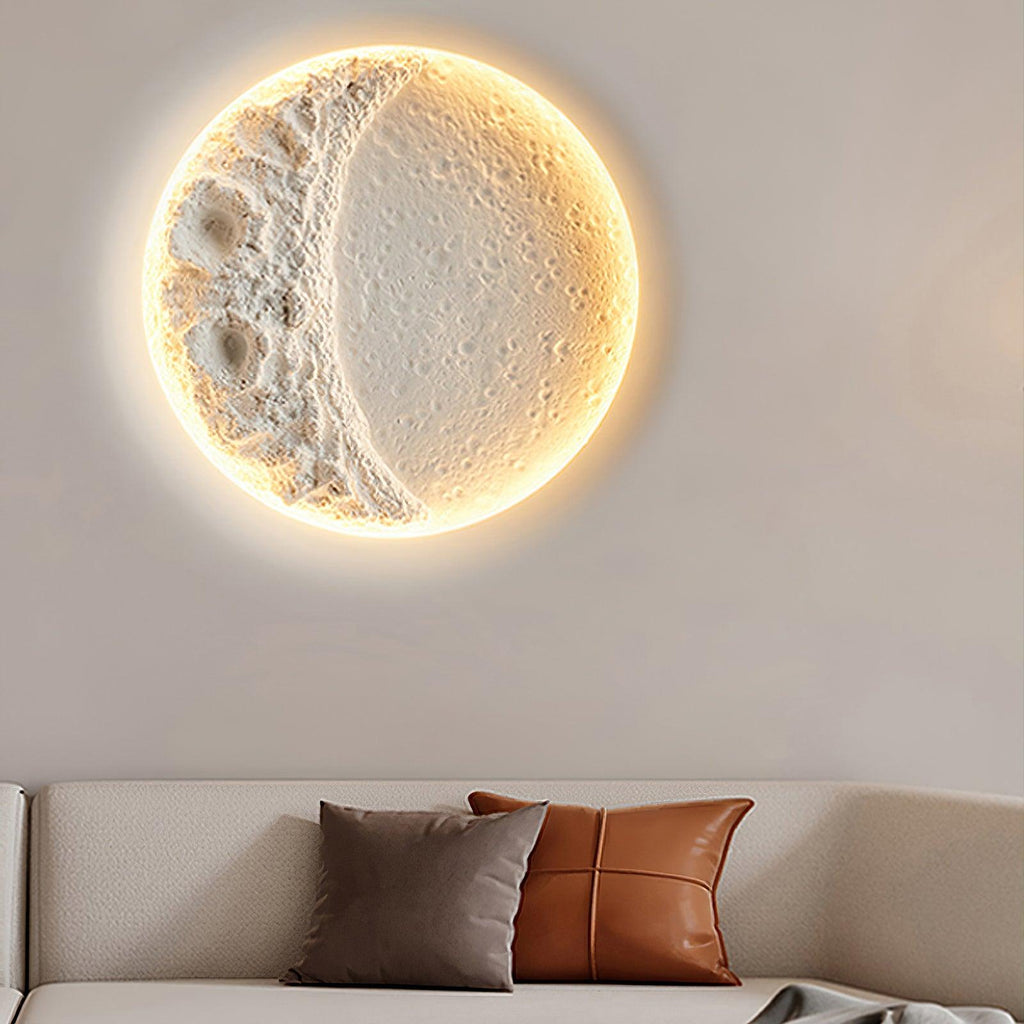Lustra Applique Murale Plâtre Lune - Neutralighting