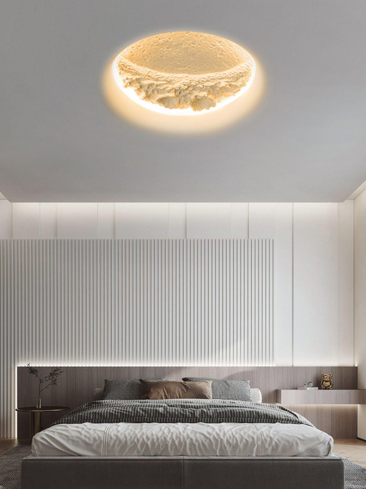 Lustra Applique Murale Plâtre Lune - Neutralighting