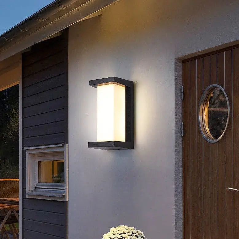 Applique Murale Extérieure Avec Détecteur - Maison Lumina