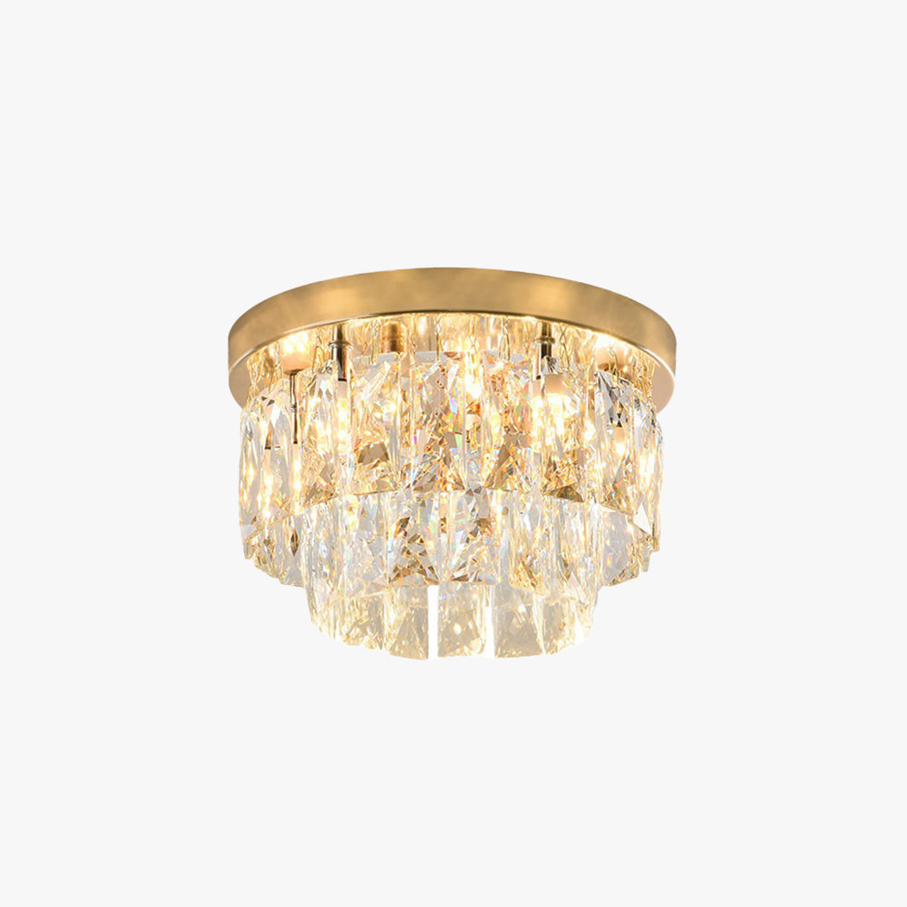 Kristy Luxueux Rond Plafonnier Chambre à Coucher - Neutralighting