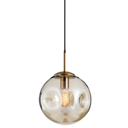 Suspension Boule de Verre Moderne