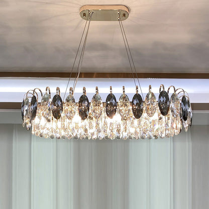 Lustre Luxueux En Cristal - Maison Lumina