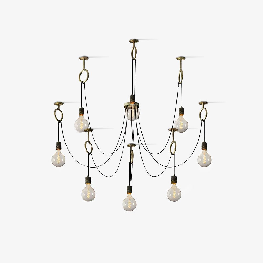 Lustra Lustre Industrial Spider Bulb Hanging - Neutralighting