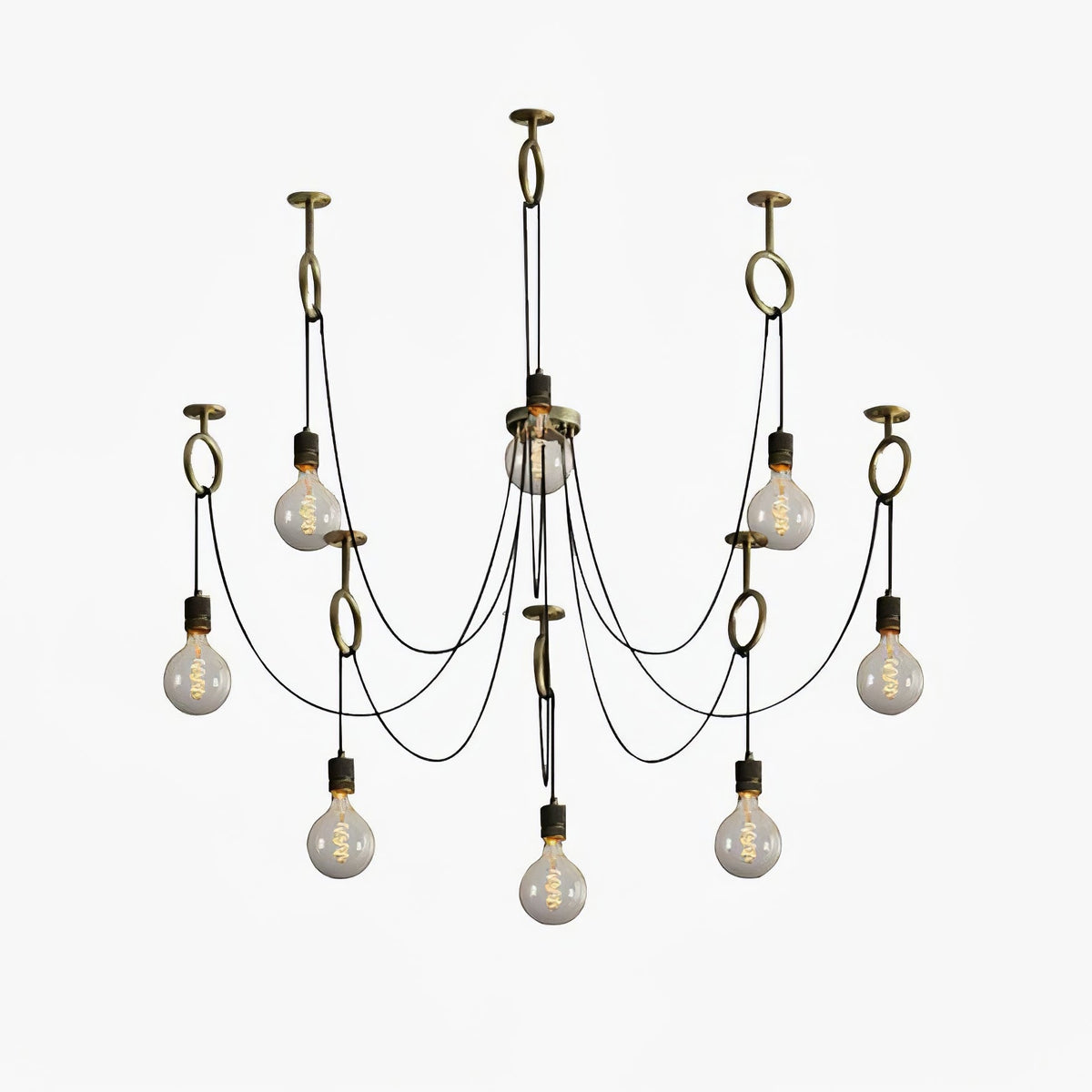 Lustra Lustre Industrial Spider Bulb Hanging - Neutralighting
