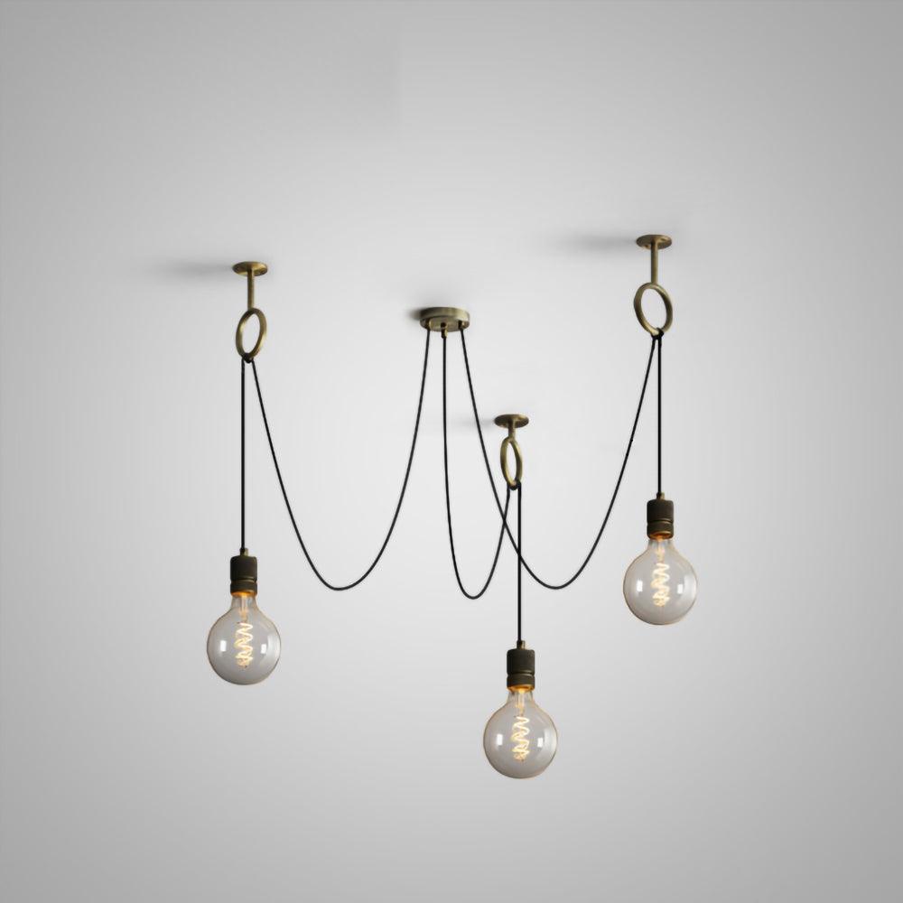 Lustra Lustre Industrial Spider Bulb Hanging - Neutralighting