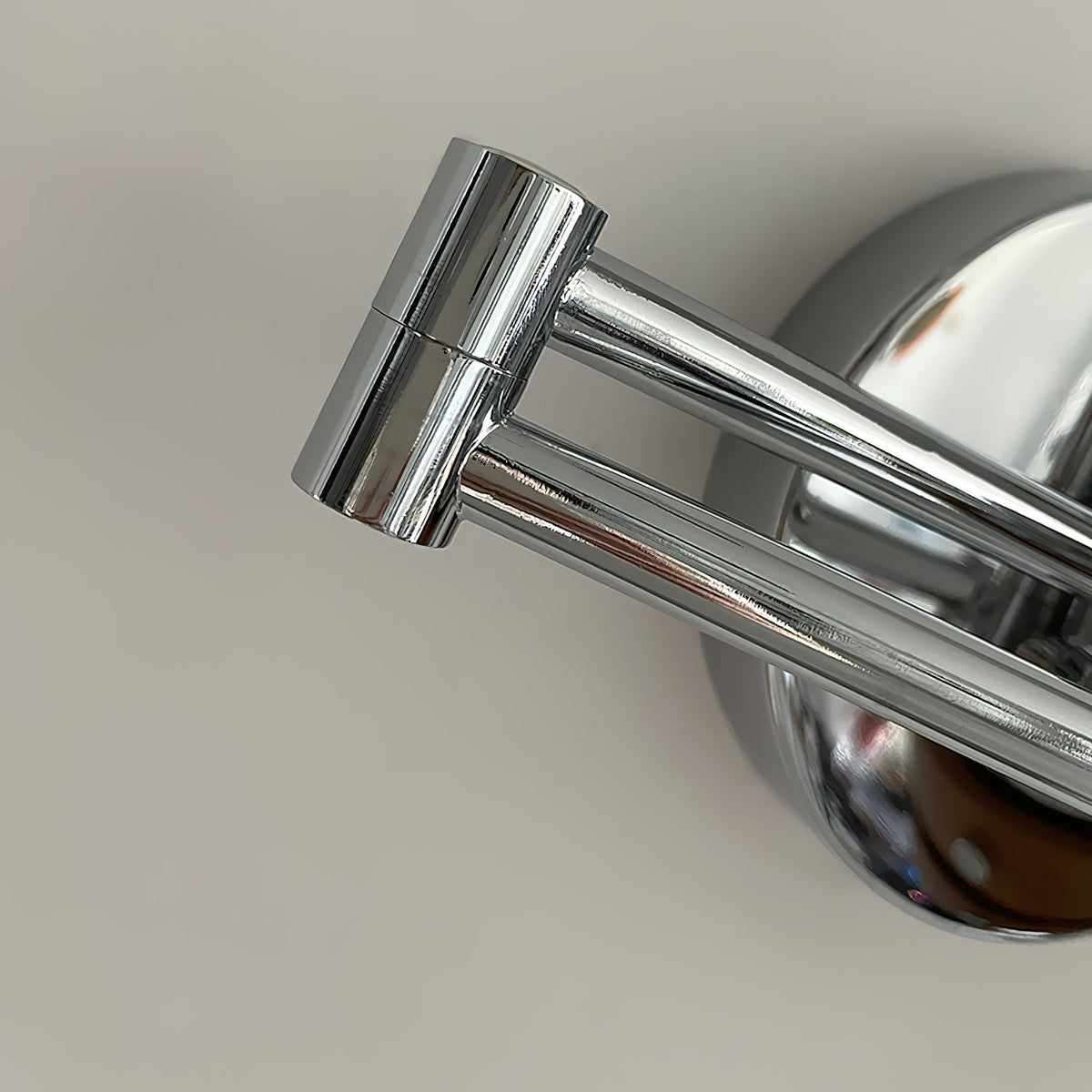 Flare Applique Murale Chrome Bois Mid-Century - Neutralighting
