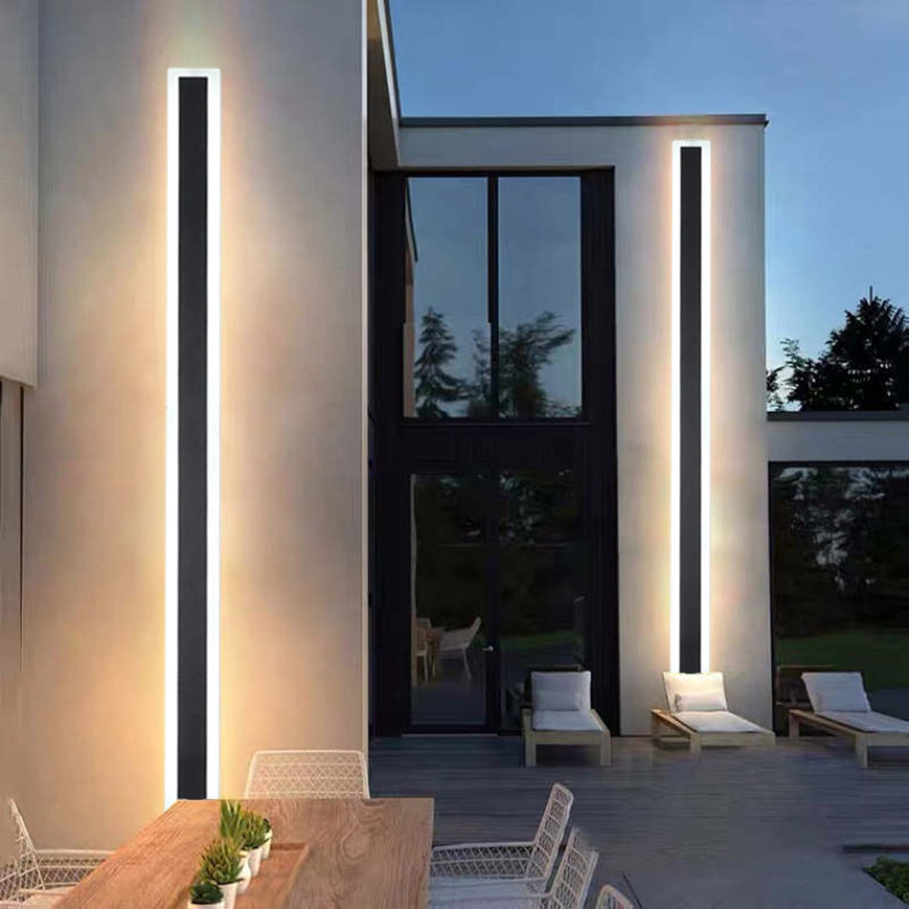 Fiala Moderne LED Applique Murale Extérieure Noir - Neutralighting
