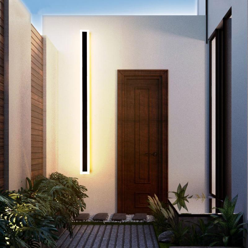 Fiala Moderne LED Applique Murale Extérieure Noir - Neutralighting
