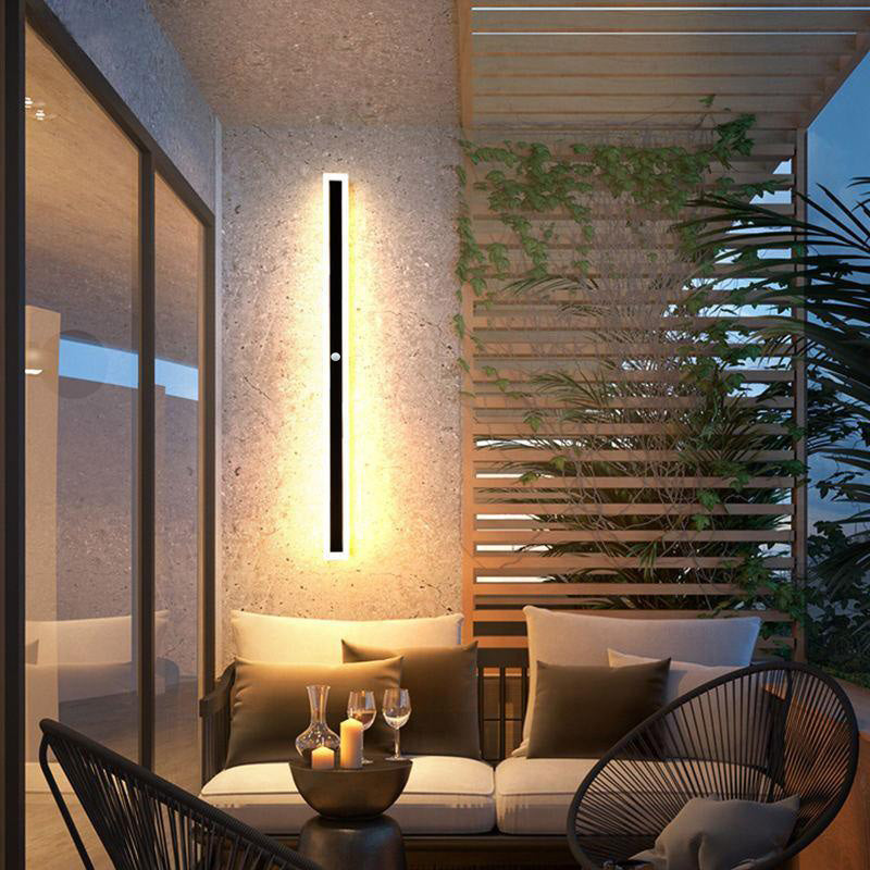 Vynn Applique Murale Extérieur Moderne Étanche LED Noir/Blanc - Neutralighting