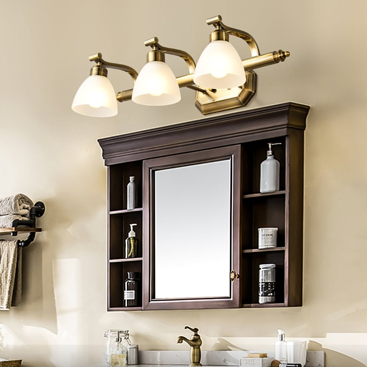 Colaeus Applique Murale en Verre Classique - Neutralighting