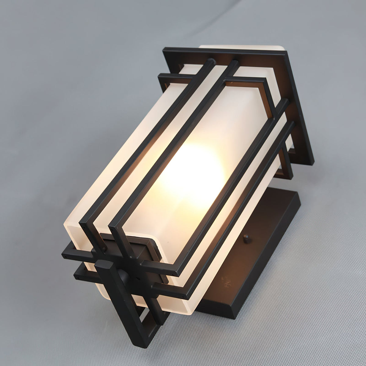 Lustra Lampe Murale Extérieure en Fer Lanterne Rétro - Neutralighting