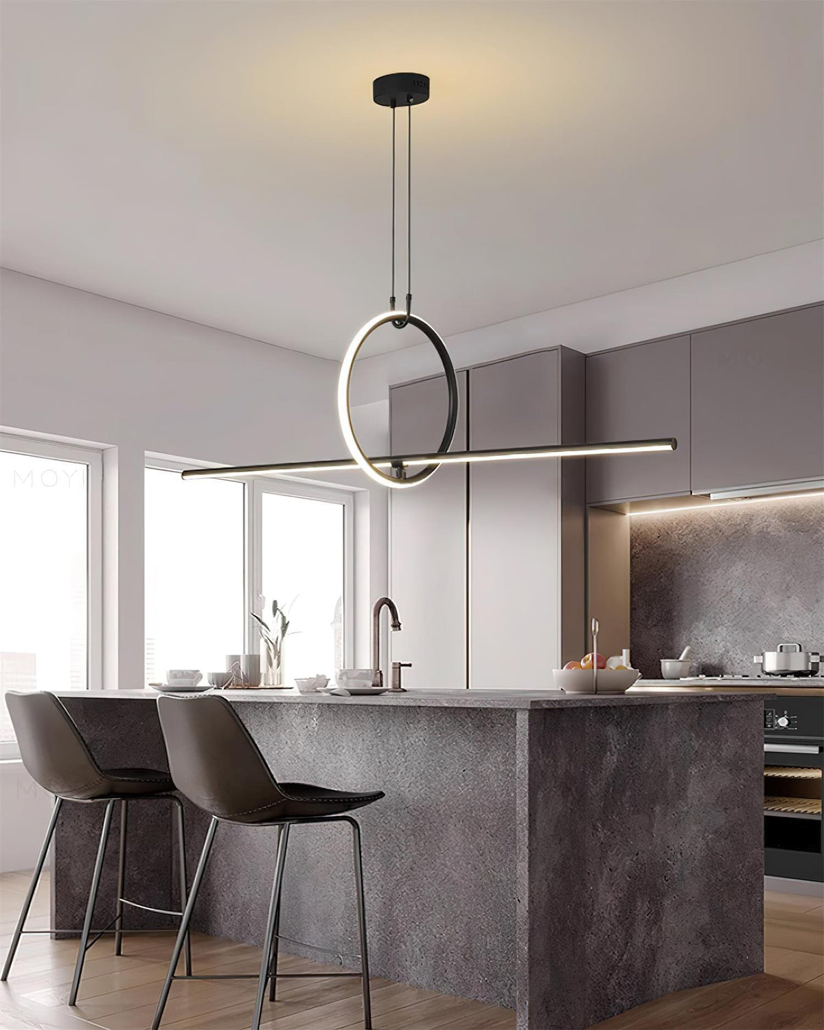 Linea Suspension Île Série - Neutralighting