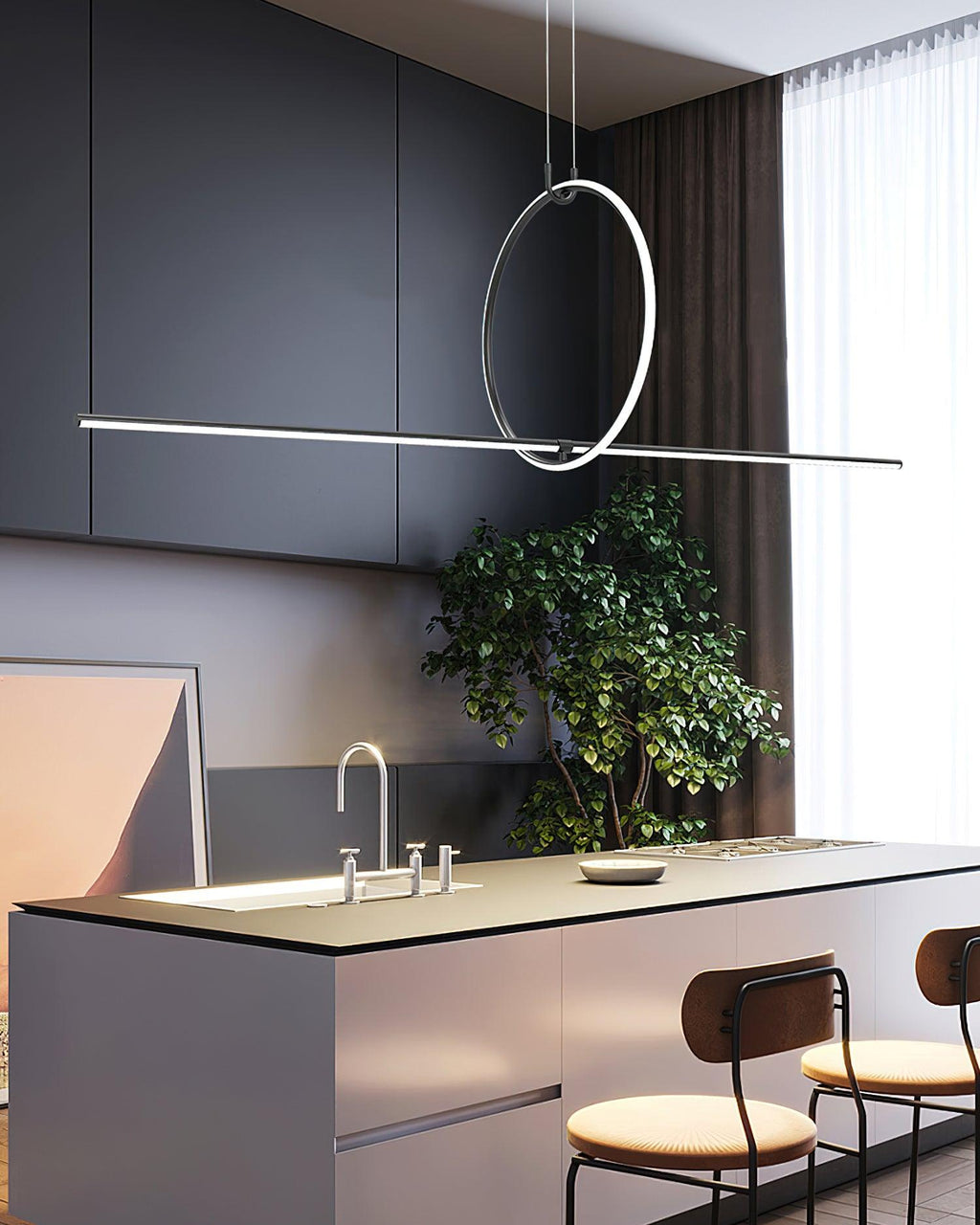 Linea Suspension Île Série - Neutralighting