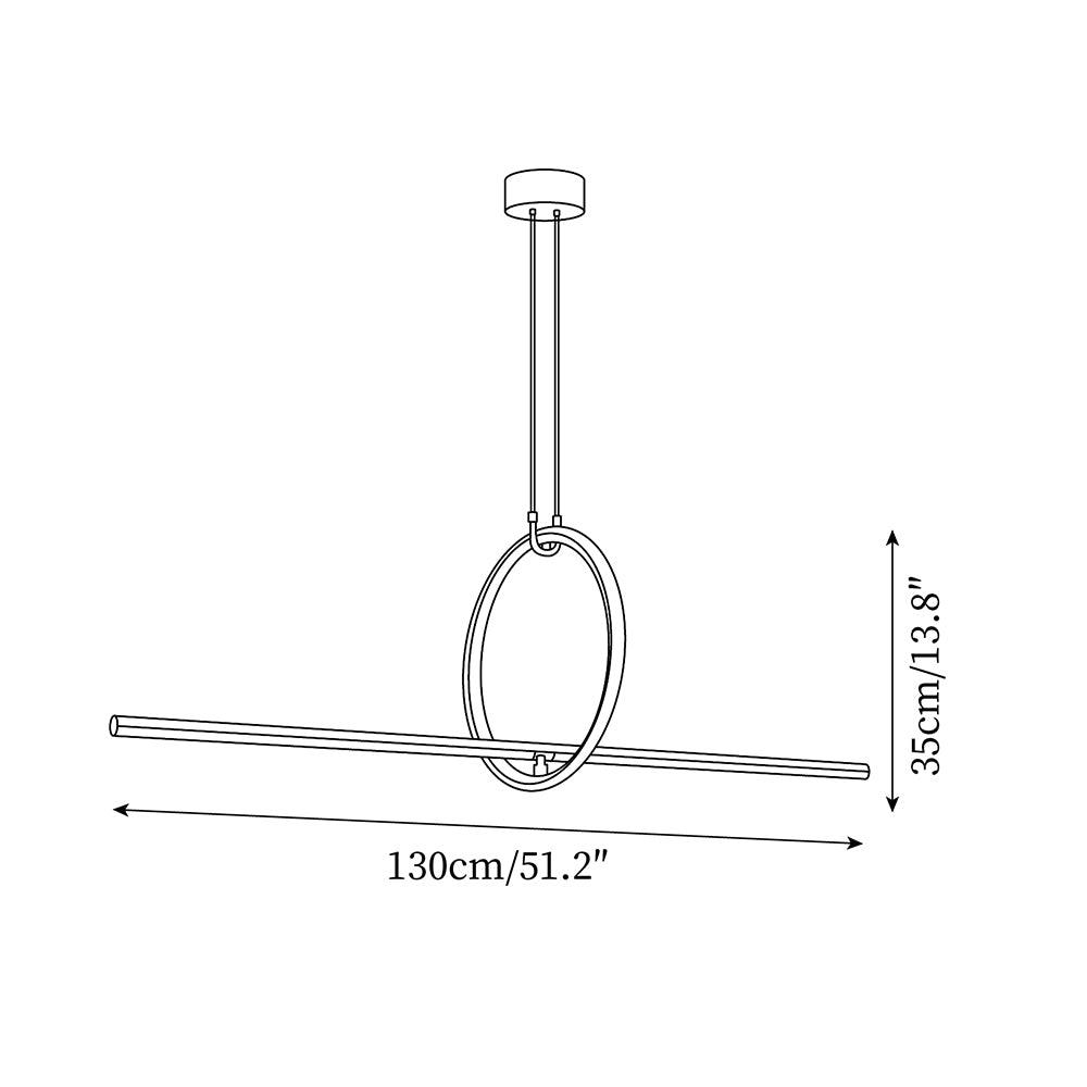 Linea Suspension Île Série - Neutralighting